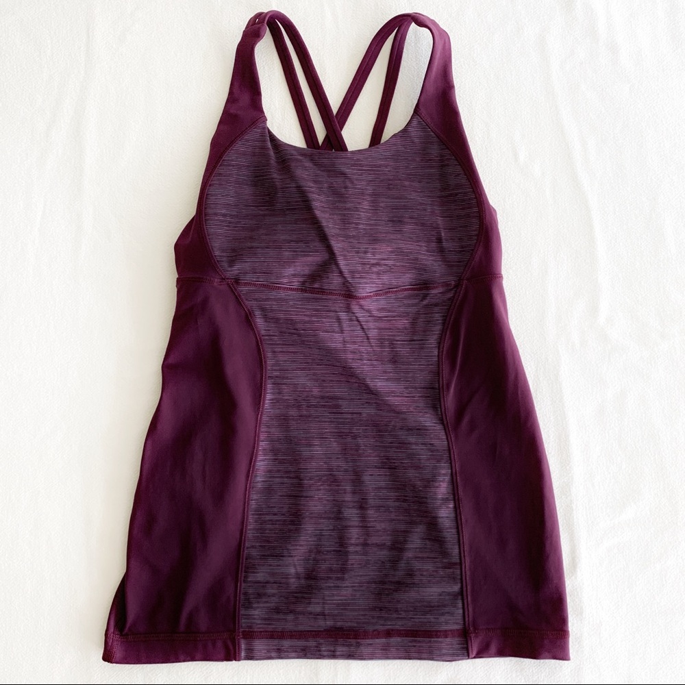 Lululemon Energy Tank Wee Are From Space plum